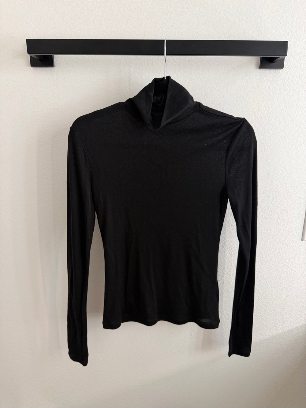 H&M Sheer Turtleneck Top